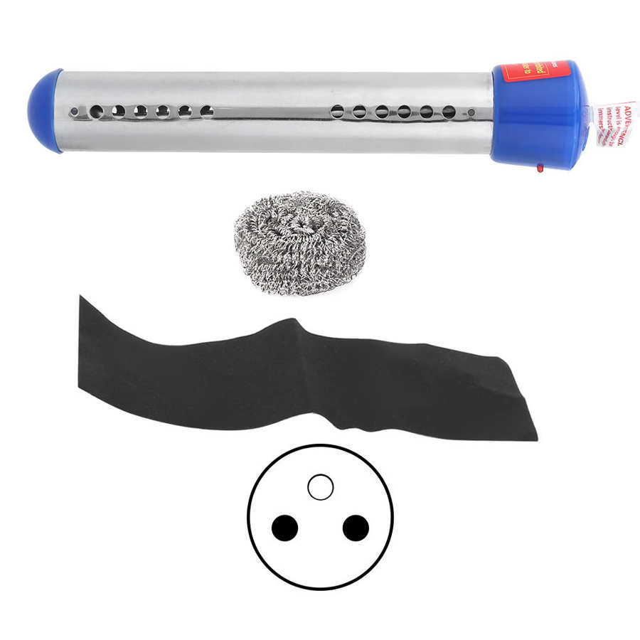 1500W Electric Water Heater Portable Floating Immersion Rod for Swimming Pool Water Boiler Heater Blue Home Use EU/AU Plug: type 1 / AU Plug