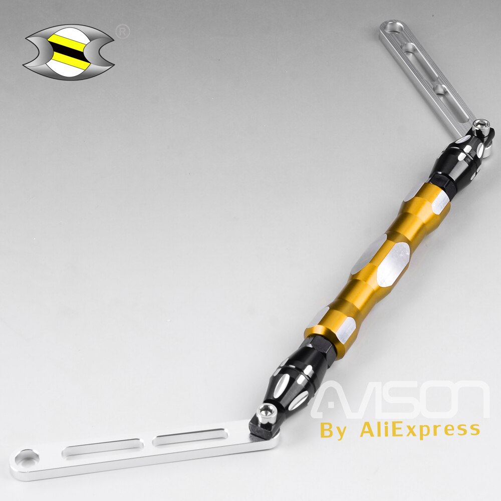 Support de téléphone portable | Pour XMAX 250 300 NMAX, support de téléphone portable, plaque GPS, support de miroir réglable: bar-Gold