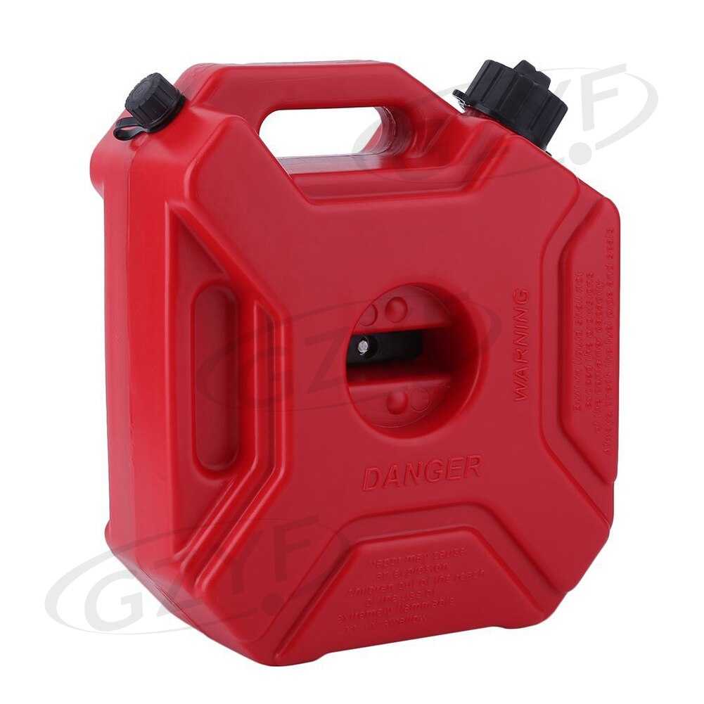 1.3GL/5L Universal Fuel Pack w/ Lock Jerry Can Gas Container For Off Road ATV UTV Jeep ABS Plastic Auto Accessories 25*12*28.5CM