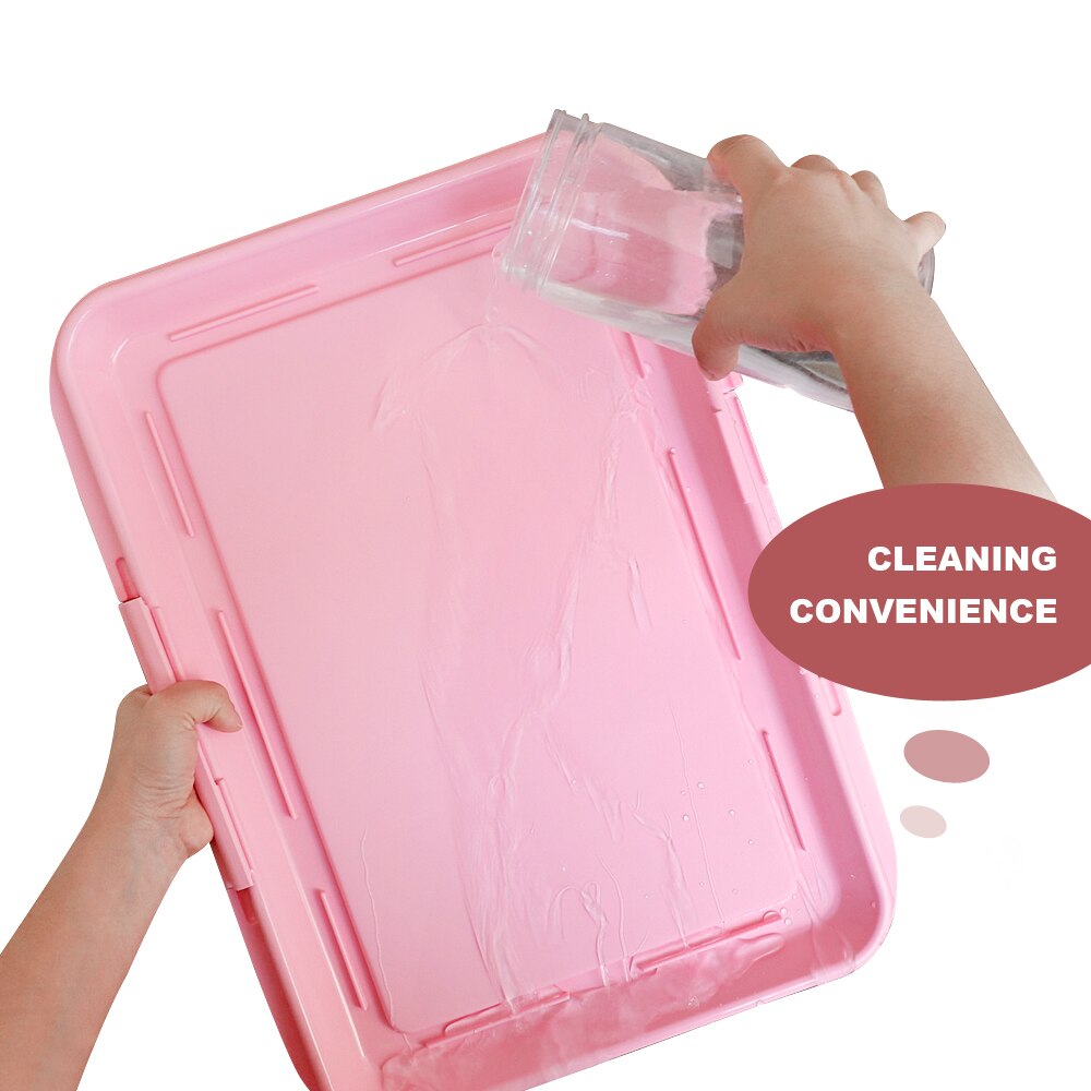 Przenośne psy domowe nocnik zwierzę domowe Dods koty kuwety szczeniak kuweta samoczyszcząca toaleta treningowa łatwe robić higieniczne artykuły dla zwierząt