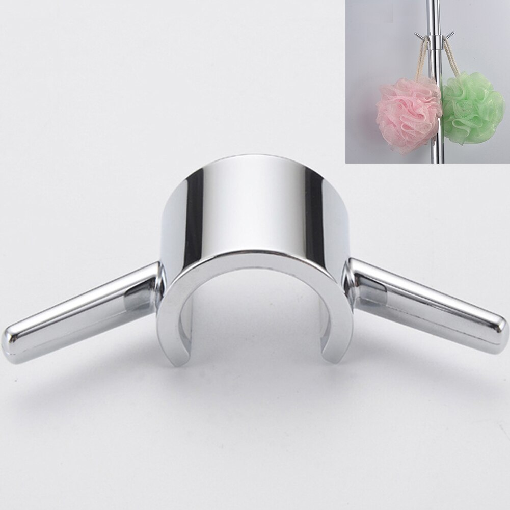 Abs opbergruimte douchestang hangende badkameraccessoires praktische 24 25mm keuken handdoek kraan haak