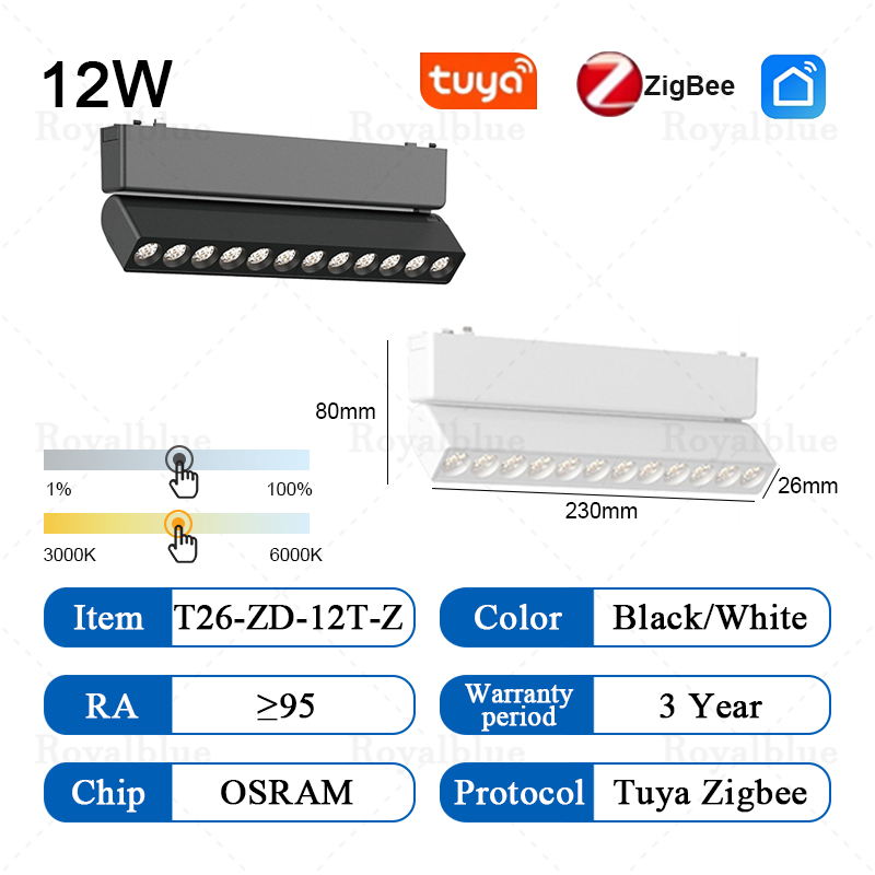 Smart Tuya Zigbee Ultra Dunne Magnetische Track Licht Flexibele DC48V Systeem Zwart Wit Slanke Plafond Ingebed Opbouw Thuis