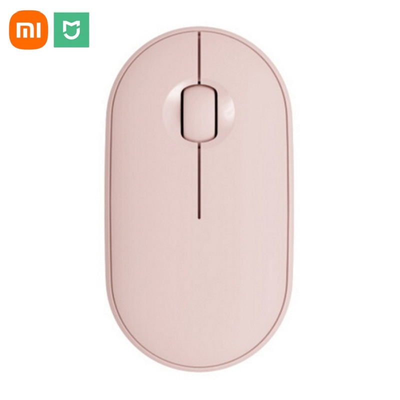 XIAOMI MIJIA Wireless Mouse Portable Magic Silent Ergonomic Mice For Laptop Mobile Phone Apple Notebook Learn Dual Mode Mouse: PURPLE