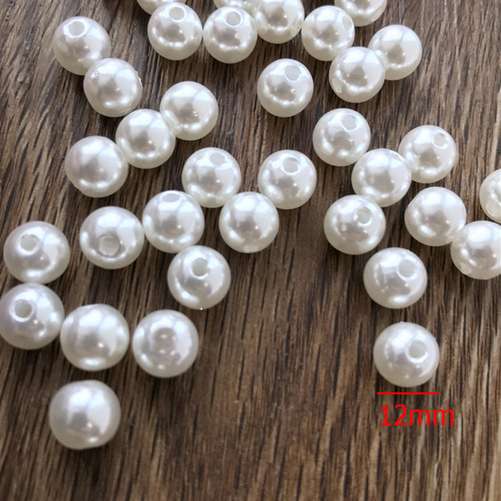 5 Size Diy Lederen Ambachten Parels Klinknagels Studs 6 Mm-14 Mm Zilver En Ivoor Wit Voor Schoenen kleding Hoeden Decoraties Accessoire