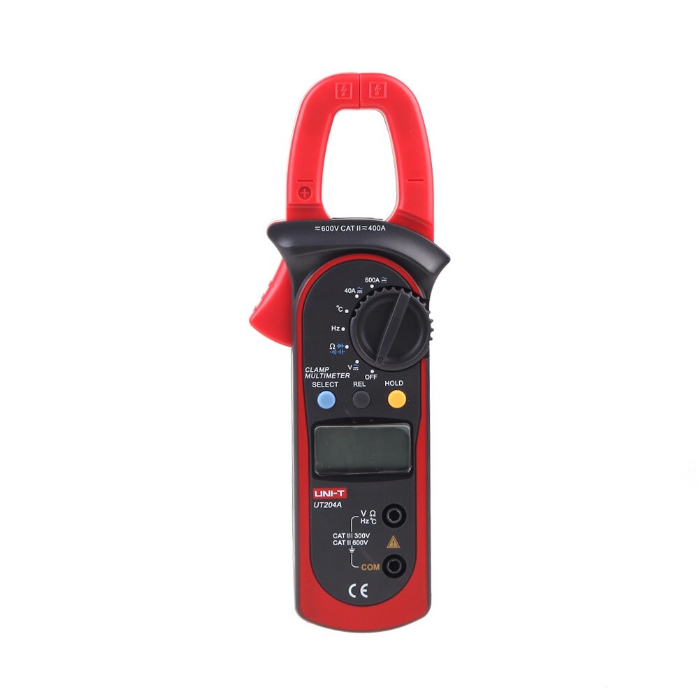 Mini Digital Clamp Meters Multimeter AC/DC Current Voltage Meter Tongs Capacitance Resistance Temperature Tester