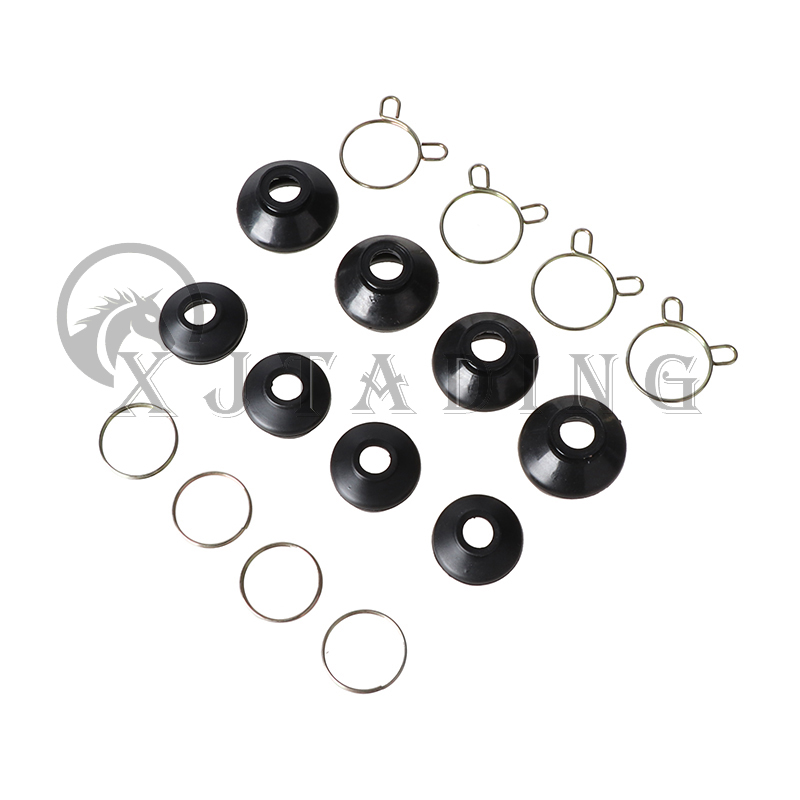 4 Pcs Suspension Steering Tie Rod Ends Ball Joint Universal Dust Protection Rubber Cover For Chinese ATV Go Kart Quad Bike Parts