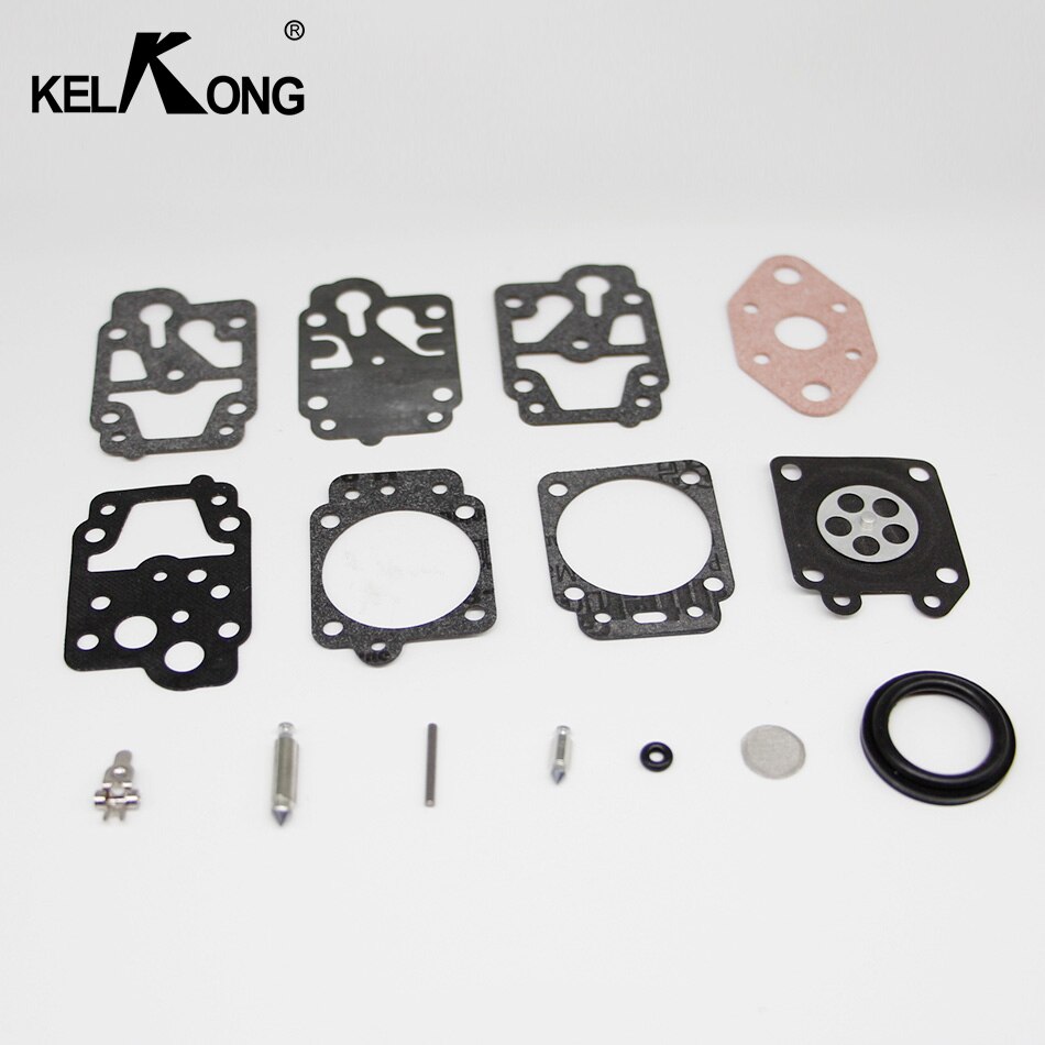 Kelkong forgasser gjenoppbyggingssett  k20- wyl til  gx22 gx31 walbro wyl serie maruyama  le230 ekko  gt1100 gt2