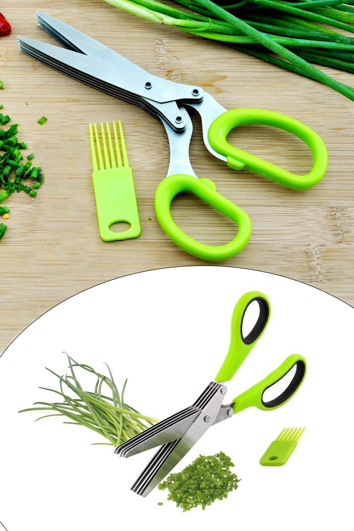 Multiple Chopping Shears Vegetable Cutting