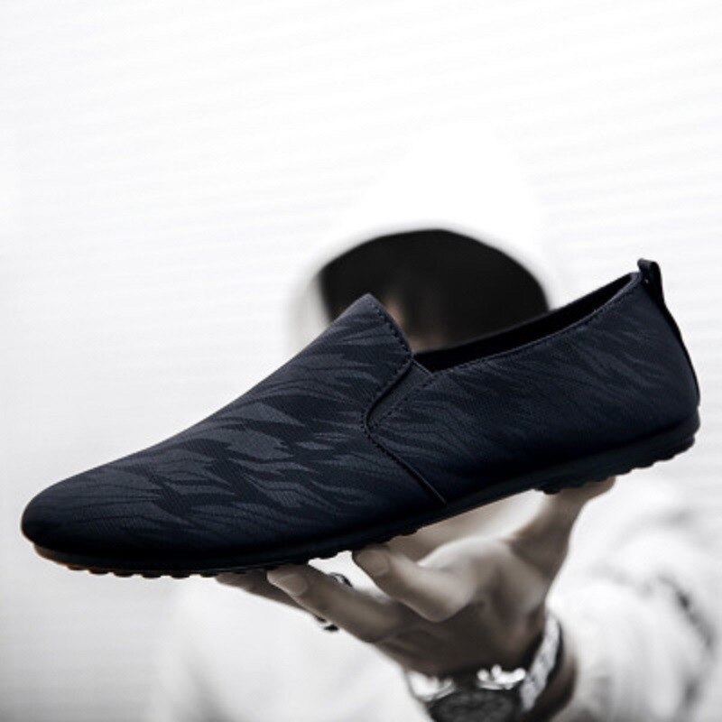 Zapatos hombre Chaussures Platten Schuhe Männer Unterhose-an Flache Müßiggänger Frühling Herbst Männer lässig Schuhe Gemischte Farben wohnungen