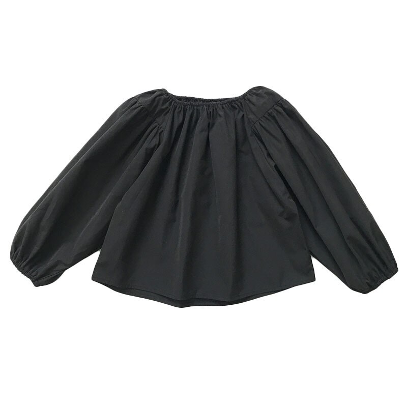 Meisjes Losse Bladerdeeg Mouw Top Capri-Broek Lente En Zomer Kinderkleding