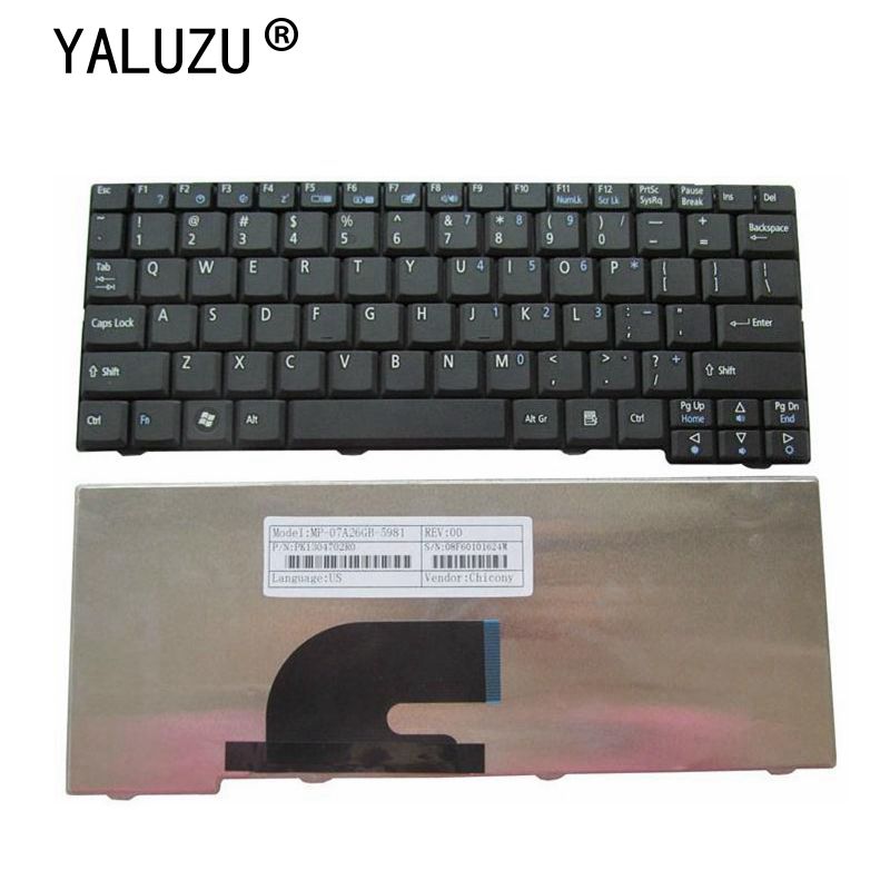 Us/Ru/Jp Laptop Toetsenbord Voor Acer Aspire ZG5 ZG6 ZG8 ZA8 D150 D210 D250 A110 A150 A150L ZA8 ZG8 KAV60 EM250