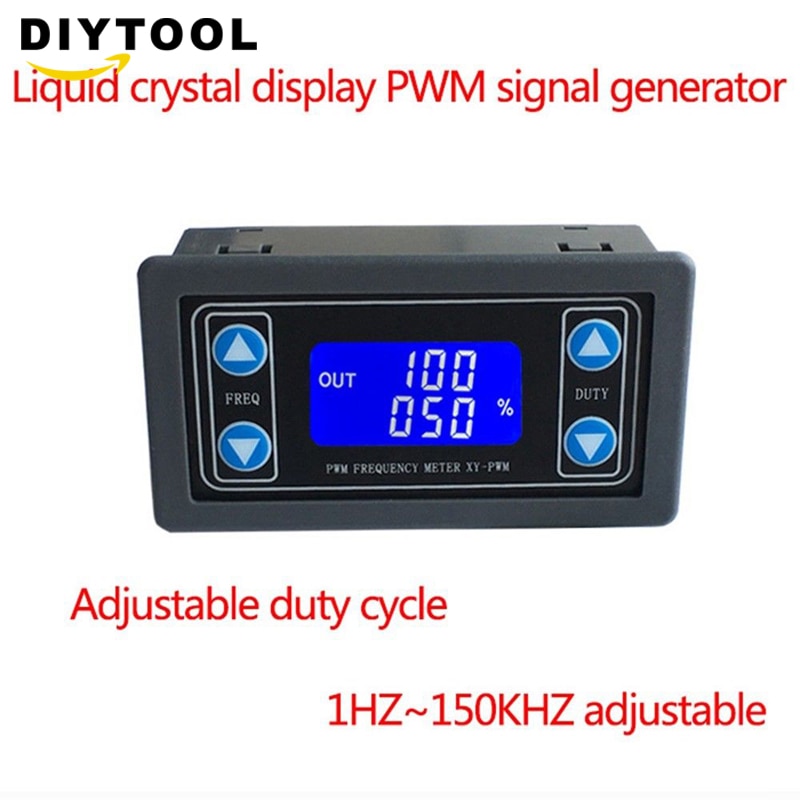 Digitale Display Pwm Pulse Frequency Duty Ratio 1Hz ~ 150 Khz Verstelbare Vierkante Rechthoekige Golf Signaal Generator