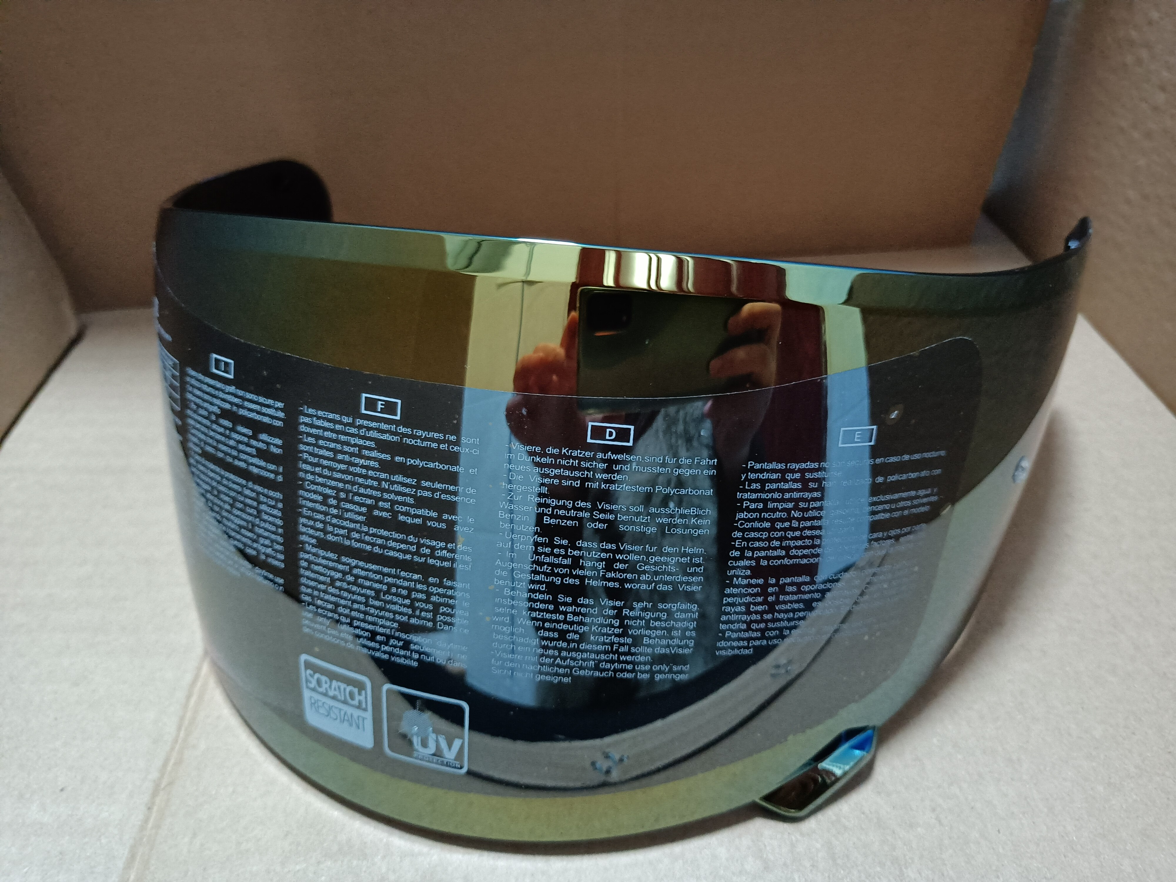 For SHOEI X14 Z7 Z-7 CWR1 CWR-1 RF1200 RF-1200 Xspirit X-Spirit NXR Motorcycle Helmet Visor Lens Case Anti-UV PC Shield Mask: Gold