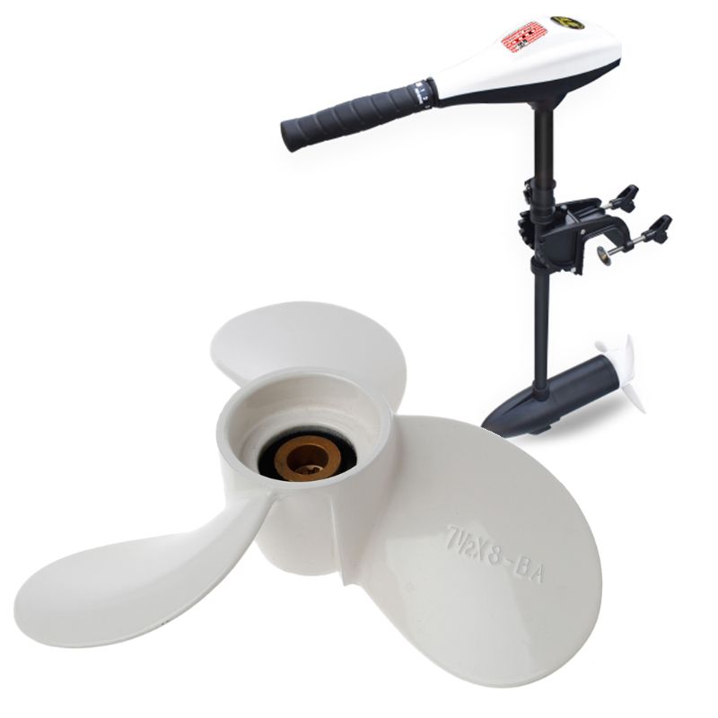7 1/2x8 BA Marine Boat Engine Prop Propeller Blade Parts For Yamaha Outboard 4hp 5hp Engine