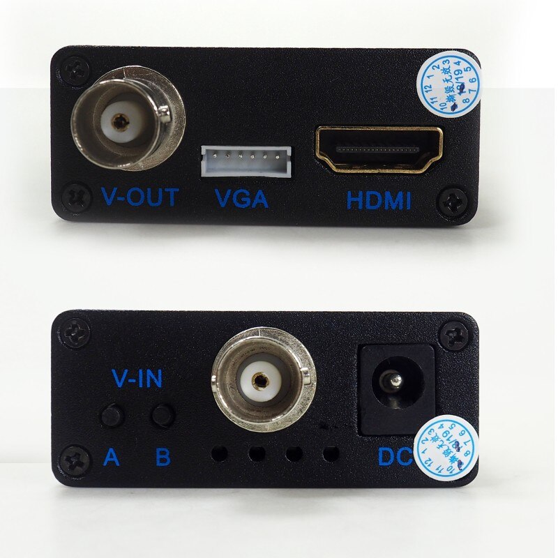 Fabriek Direct 4-in-1 high definition video signaal converter AHD41, AHD/TVI/CVI/CVBS signaal naar HDMI/VGA/CVBS signaal converter