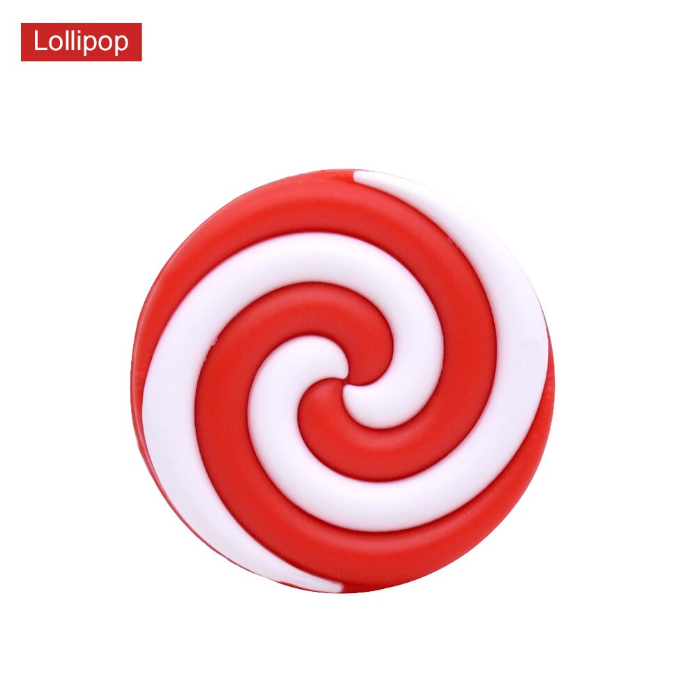 Chipal kerst kabel bijt squishy speelgoed beschermer voor iphone usb beschermkabel oplader telefoon accessoire kerst: Lolly