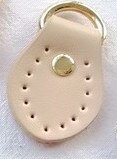 Petite taille 4.5*2.5cm cuir sac boucles avec D anneau bricolage sac à la main bagages accessoires 10 pièces/lot: apricot / bronze Dring