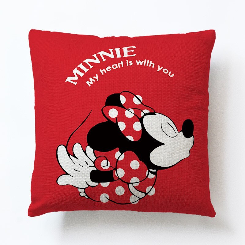Liefde Paar Novel Kussenhoes Sofa Kussenslopen Woonkamer Decoratie 1Pcs 45X45Cm Dutje Pillowsham Voor Kinderen: D1
