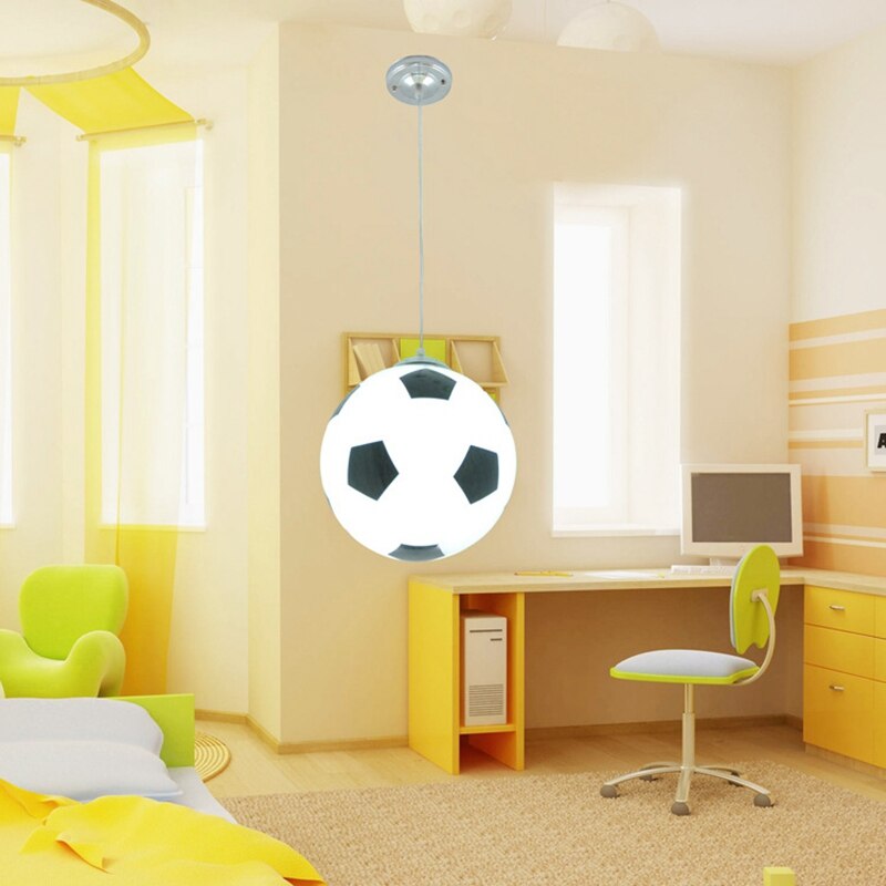 Einzigartige FußBall Kronleuchter Lampenschirm Decke Ball Lampe Schatten Heimat Garten Dekoration Beleuchtung Liefert