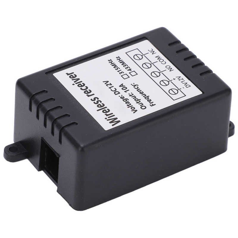 12V Single Channel Wireless Receiver Wireless Relay Remote Control Working Mode for Electronic Lock Remote Control