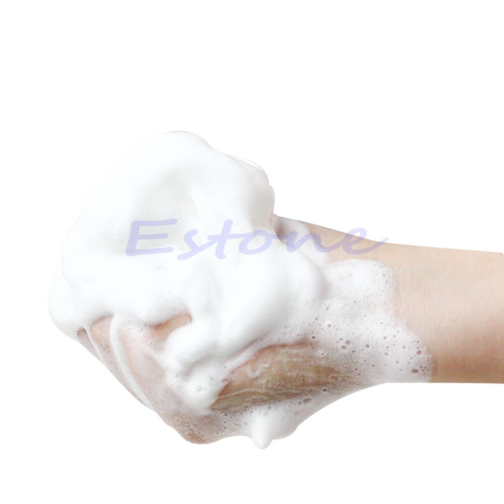 2pcs Simply Foaming Facial Body Face Cleansing Net Bubble Foam Use Less Cleanser