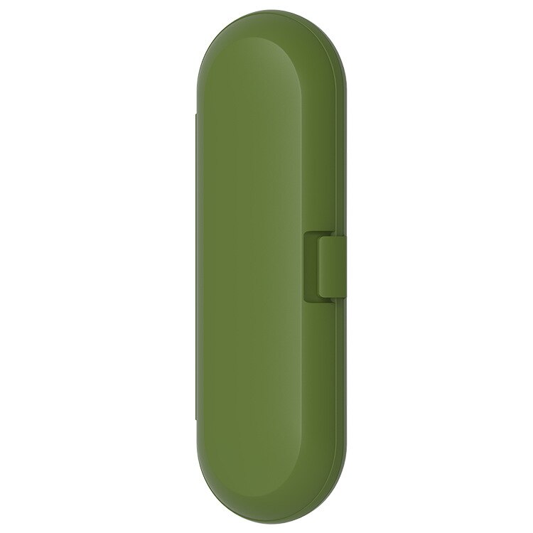 Portable Oral Electric Toothbrush Box Outdoor ElectricTooth Brush Protect Cover Travel Storage Box Case: Universal green