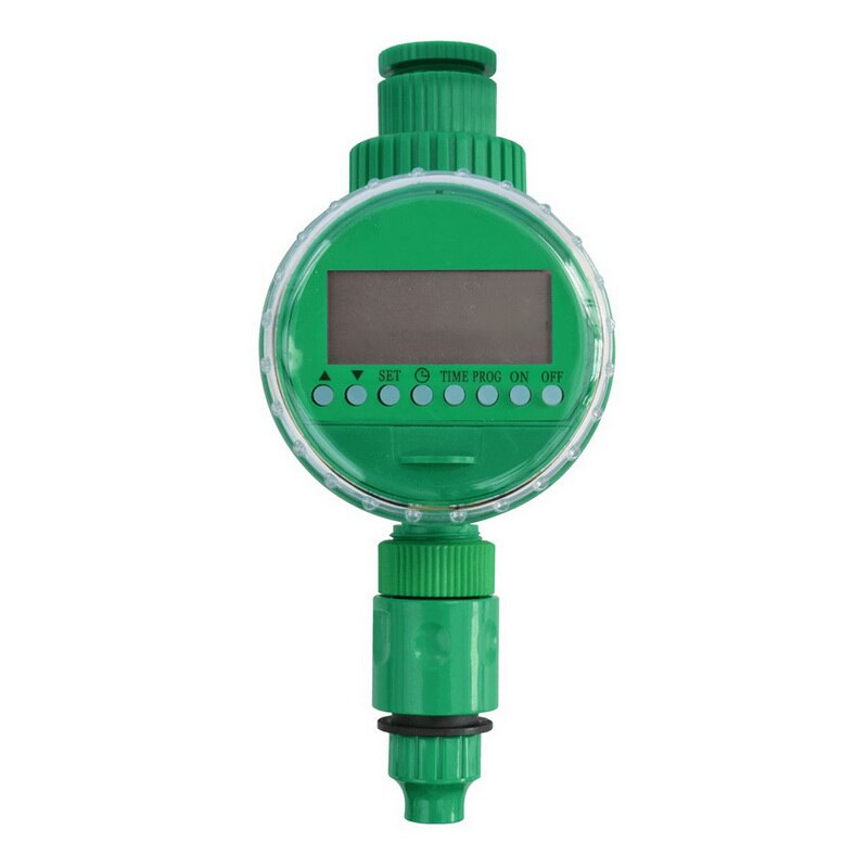 Automatische Tuin Water Timer Irrigatie Controller Timer Lcd Display Kogelkraan Met Verstelbare Druppelaar Controller Systeem: 4