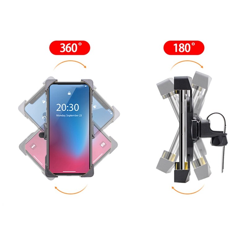 Bike Phone Mount-Mechanical Safety Locking System ... – Grandado