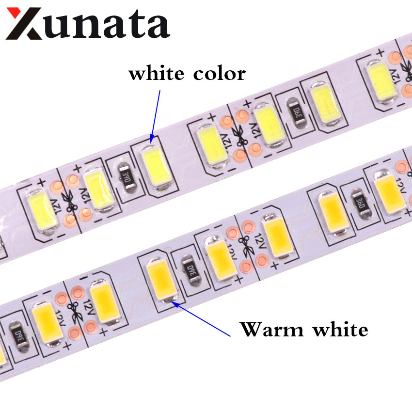 1m 2m 3m 4m 5m LED Streifen Licht SMD 5630 120 leds/m Nicht wasserdichte flexibel 5M 600 LED Band 5730 DC12V Band Seil lampe Licht