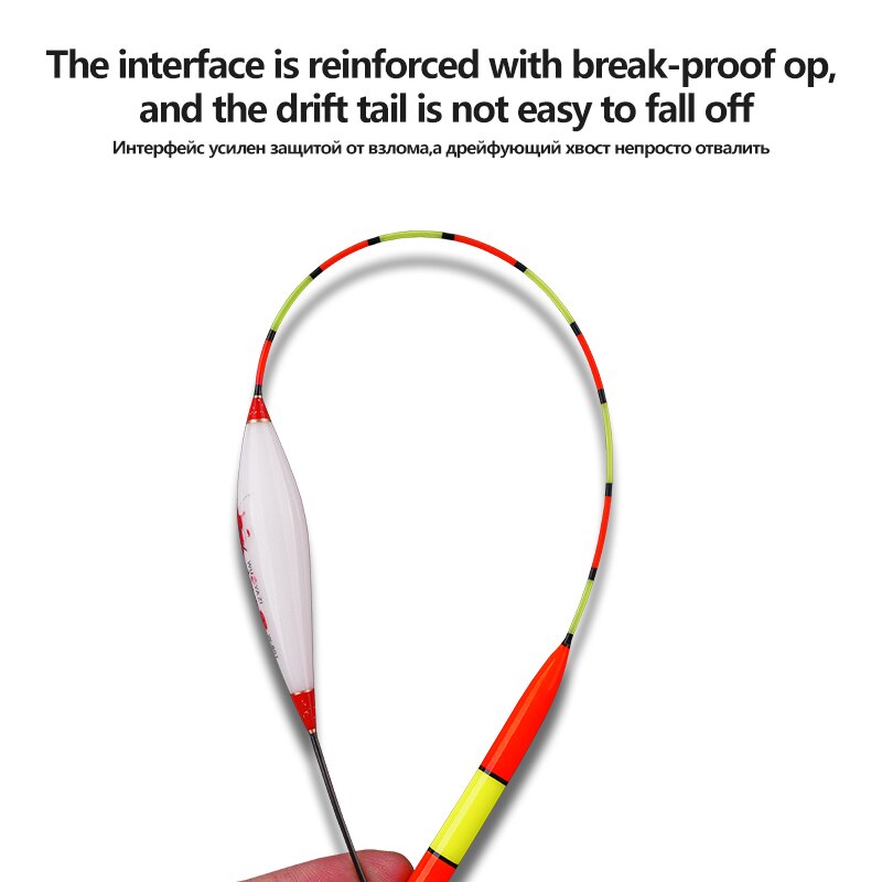 The Floating Old Man Floating Myopia Eye-catching Bold Tail Floating Fishing Buoy Crucian Carp Large Fishing Gear Supplies