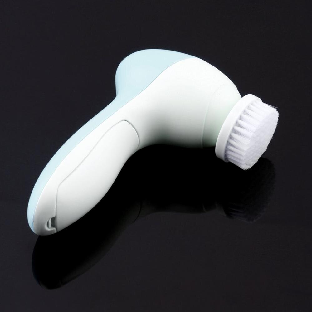 5 en 1 lavage électrique visage Machine nettoyant pour les pores du visage Massage nettoyant pour le corps Mini peau beauté masseur brosse