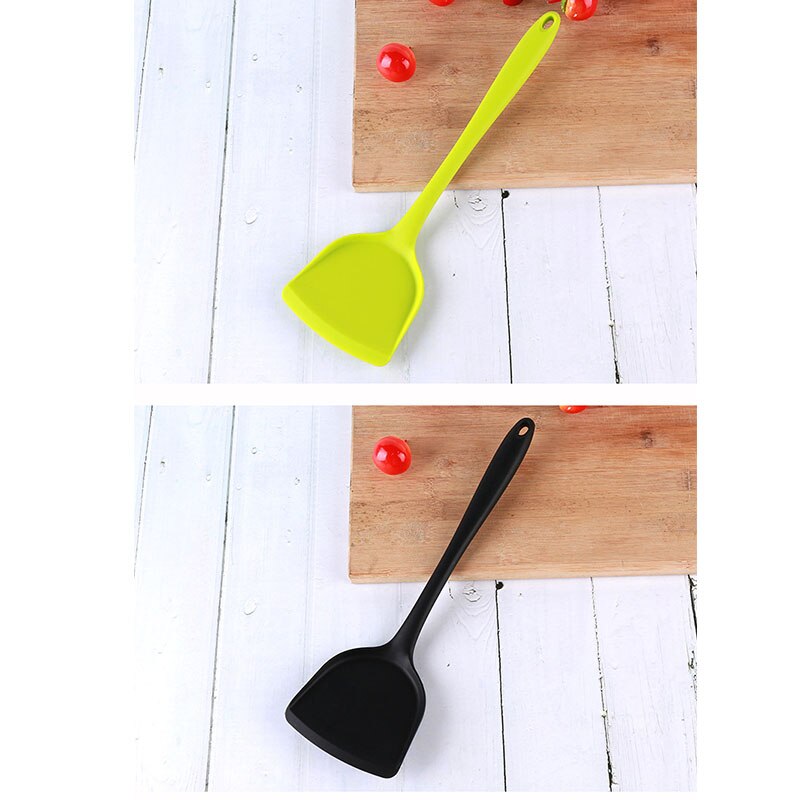Espátula giratoria de silicona para freír huevos, pescado, utensilios de cocina, utensilios de cocina, 1 Uds.