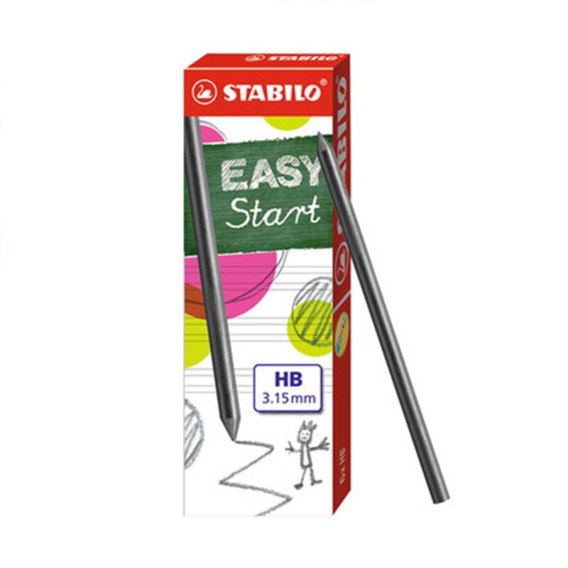 Stabilo 3.15mm Mechanical Pencil Lead Refills HB 6pcs/box