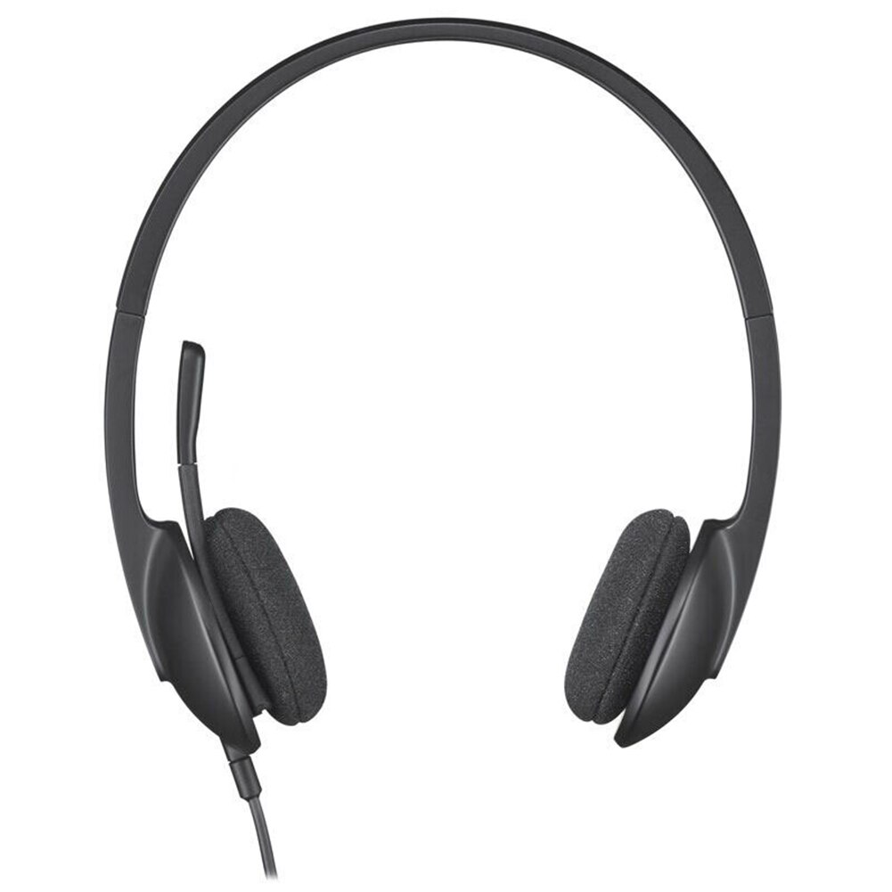 Logitech H340 Over-ear USB Stereo Headphones Hands-free Calling Gaming Meeting Video Chat Computer Gaming Headset with Mic