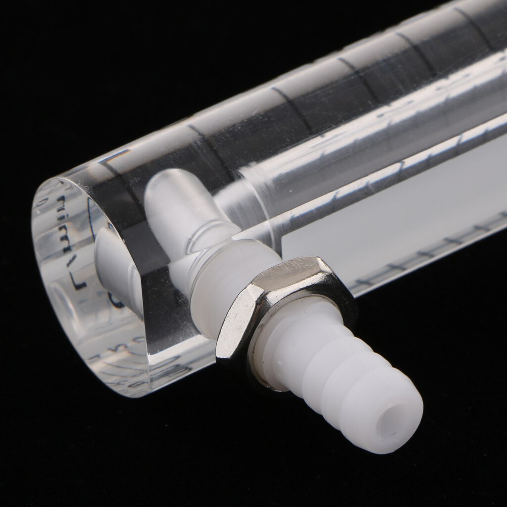 0-5L/min Range 0-5LPM Oxygen Flow Meter Flowmeter W/ Control Valve For Air,8mm Hose Fitting