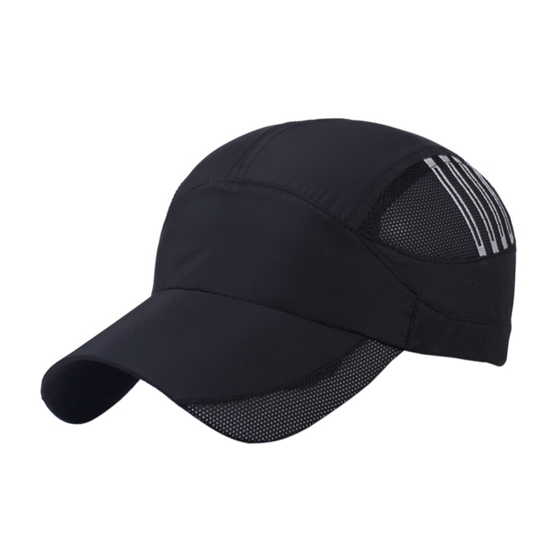 Gorra de protección UV para el sol, gorra deportiva de béisbol para exteriores, para correr, Golf, gorras transpirables con Cierre trasero ajustable