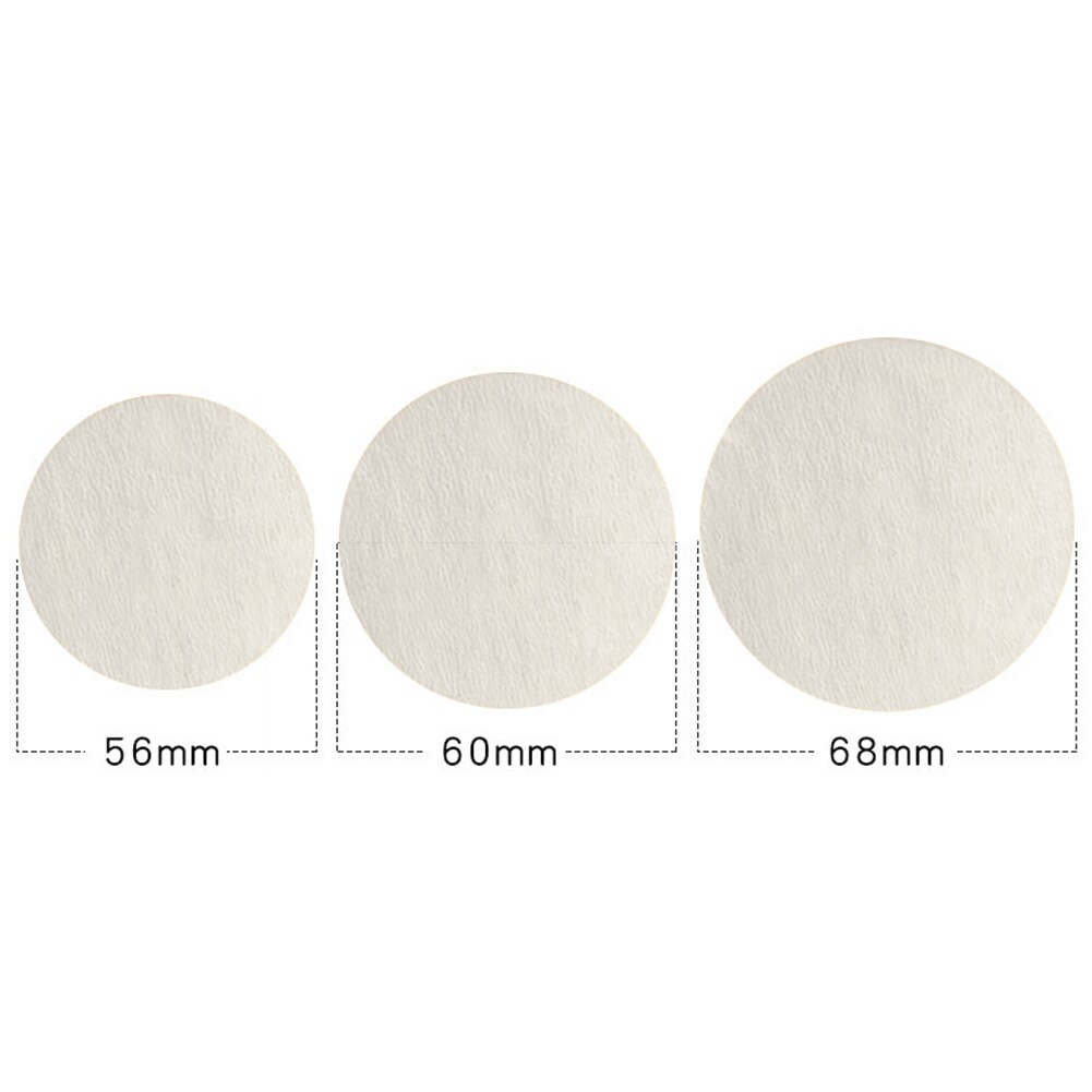 100Pcs Round Coffee Filter Paper Espresso V60 Pot Coffee Maker Filters Paper Moka Strainer Dripper Coffee Filters