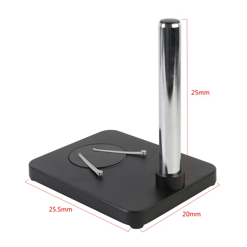 Binocular Trinocular Stereo Microscope Bracket Accesoriesr 76mm Focus Holder 32mm Pillar Worktable Plate Microscope Stand