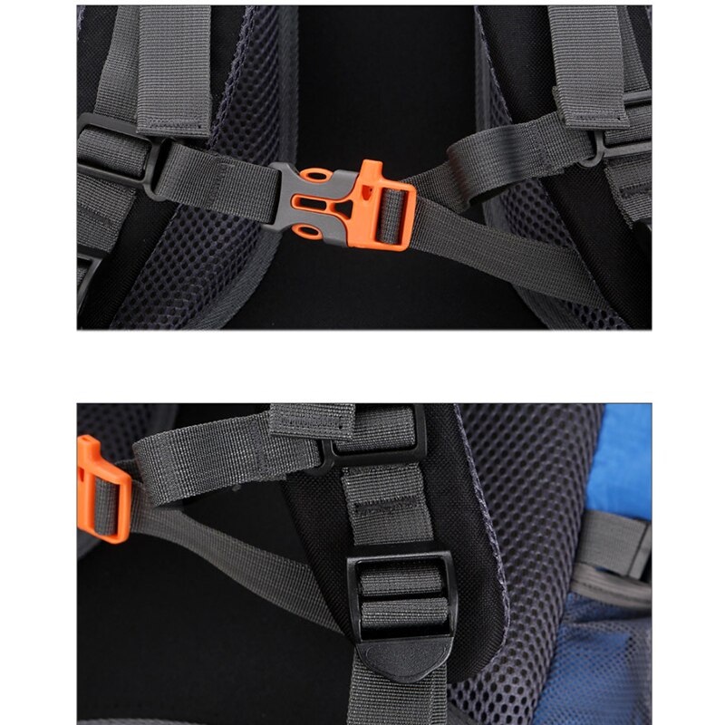 Unisex 60L men Waterproof backpack travel pack sports bag pack Outdoor Camping Mountaineering Hiking Climbing backpack for male