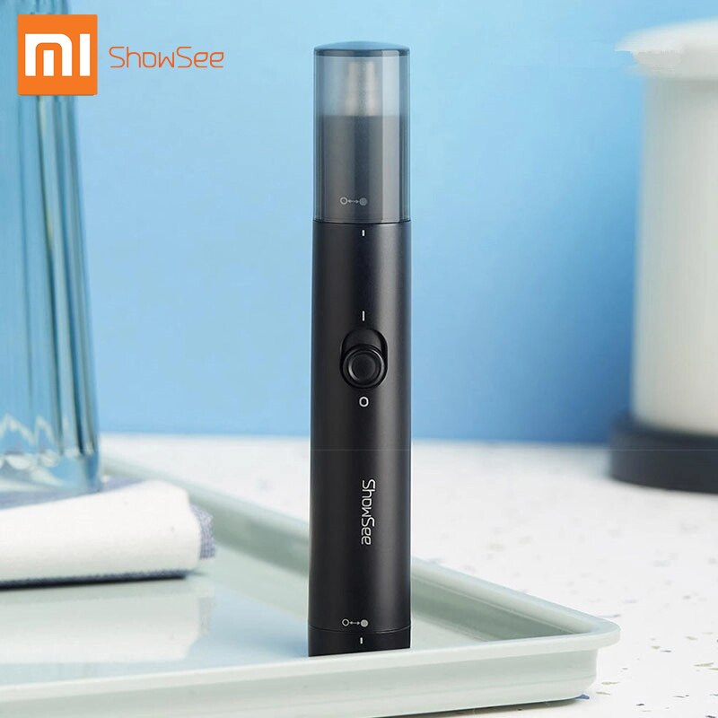 XIAOMI MIJIA SHOWSEE – Mini tondeuse électrique Portable pour le nez, les oreilles, rasoir pour cheveux, étanche, nettoyeur en toute sécurité