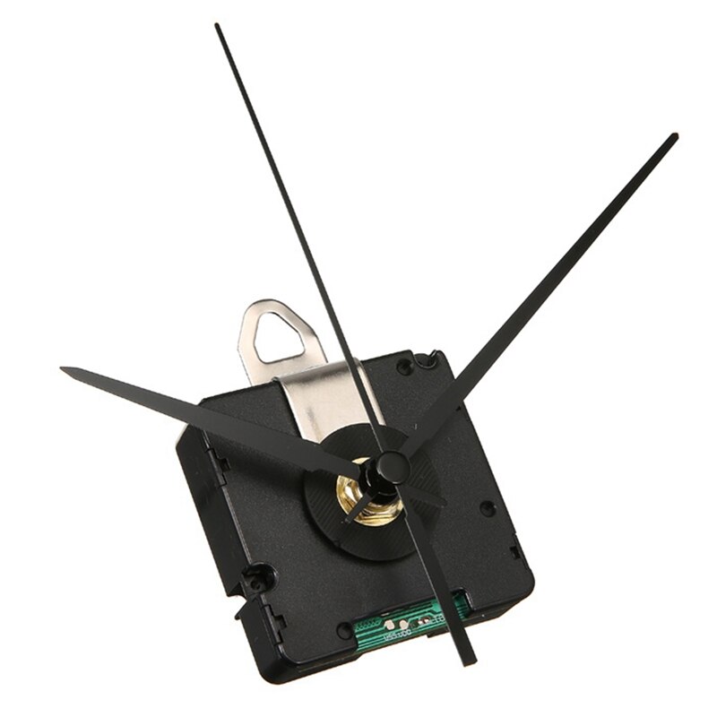 Uclio Radio Controlled Movement Non-Ticking Quartz Wall Clock Mechanism Signal Mode DIY Clock Kit Repair Parts Replacement