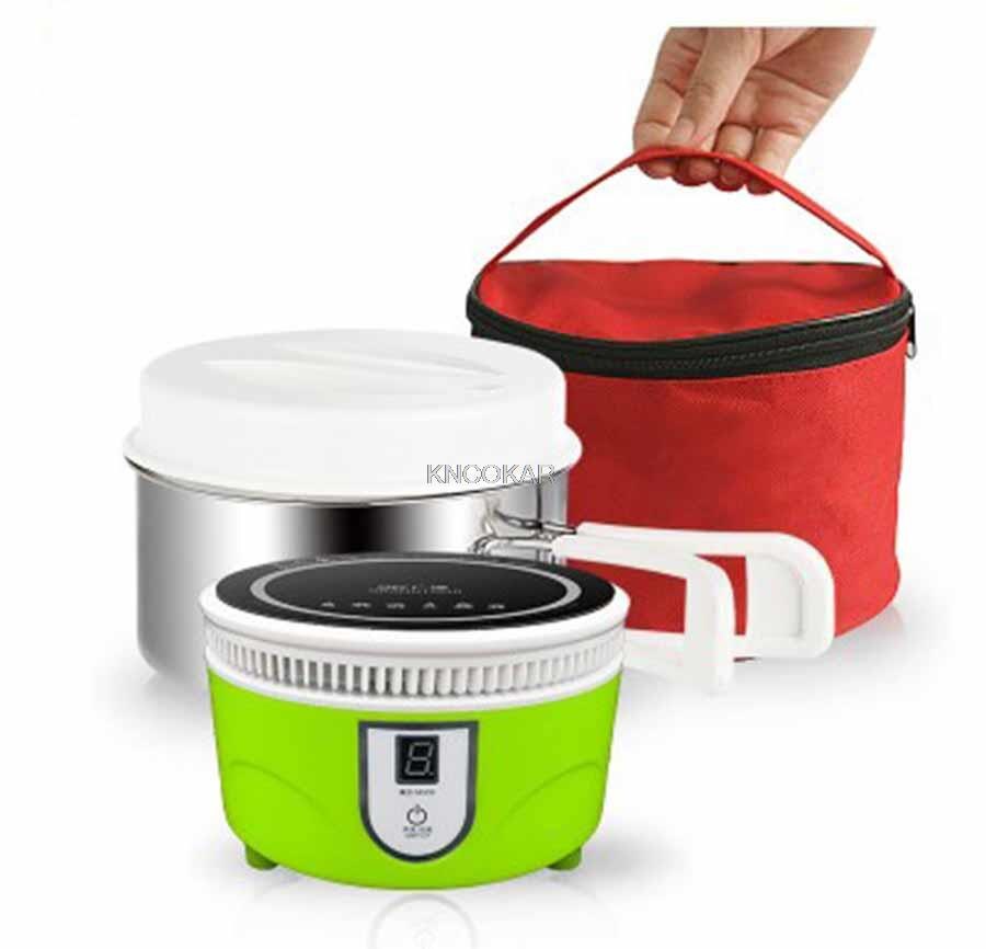 Mini cocinas de inducción portátiles para el hogar, oficina, dormitorio, 800W, horno electromagnético con un clic, potD403: green