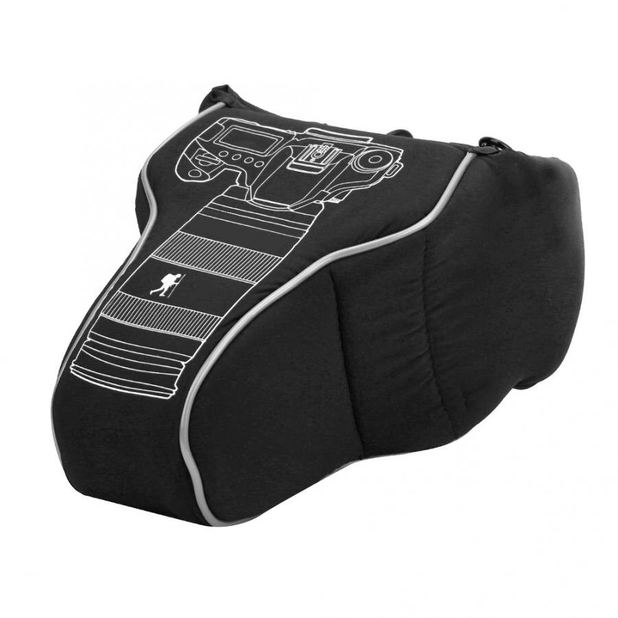 Mochila dslr utendørs nylon vanntett antikollisjonspose til slrs teleobjektiv speilfri kamera sekk appareil foto