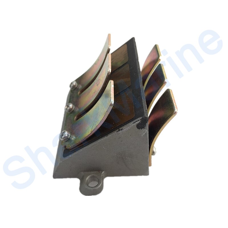 Reed valve assembly for YAMAHA 25 / 50 / 60 / 70HP outboard PN 6H2-13610-00