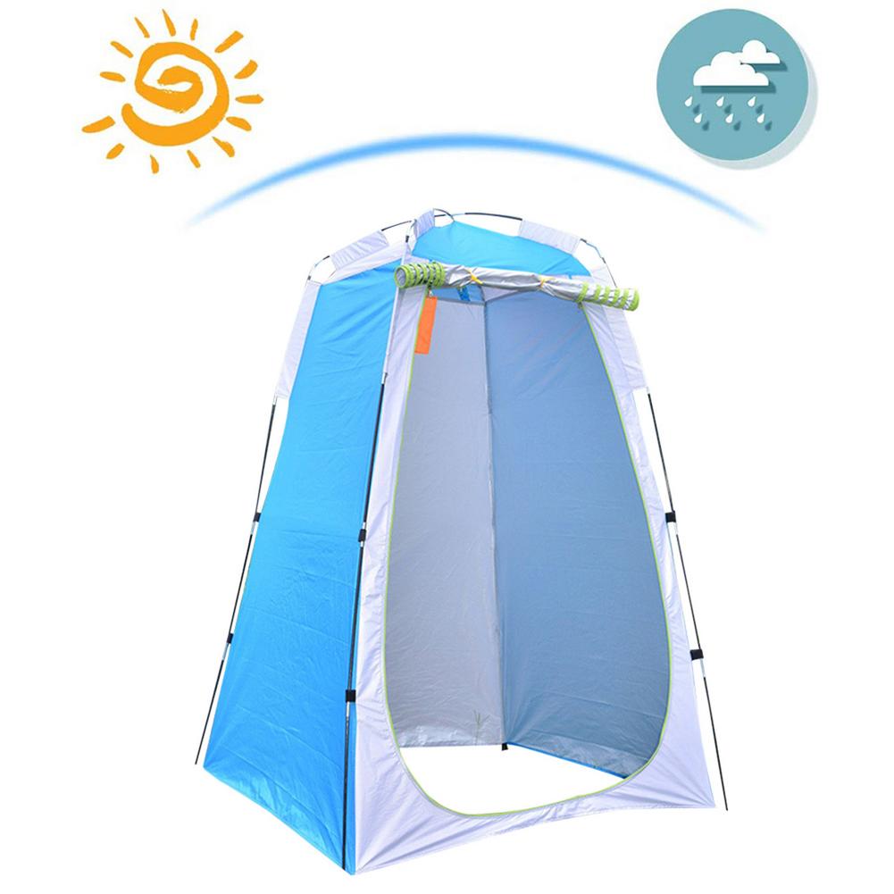 Draagbare Pop Up Privacy Tent Camping Douche Tent Opvouwbare Veranderende Kamer Regen-Proof Voor Outdoors Wandelen Reizen 120x120x190CM