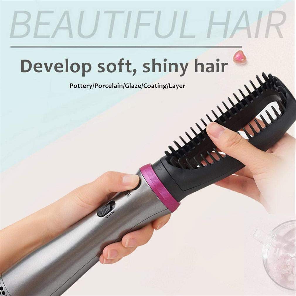 Haar Föhn Pro Custom Blowout 5-In-1 Styling Tool Föhn En Styling Borstel Föhn kam Haar Curling Stijltang