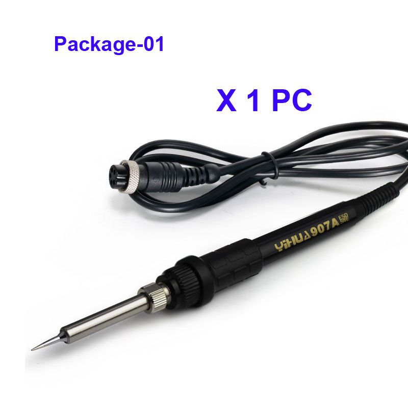 YIHUA-soldador antiestático 907A para Estación de soldadura 220, 936 V, 50W, mango de soldador de repuesto: Package-01