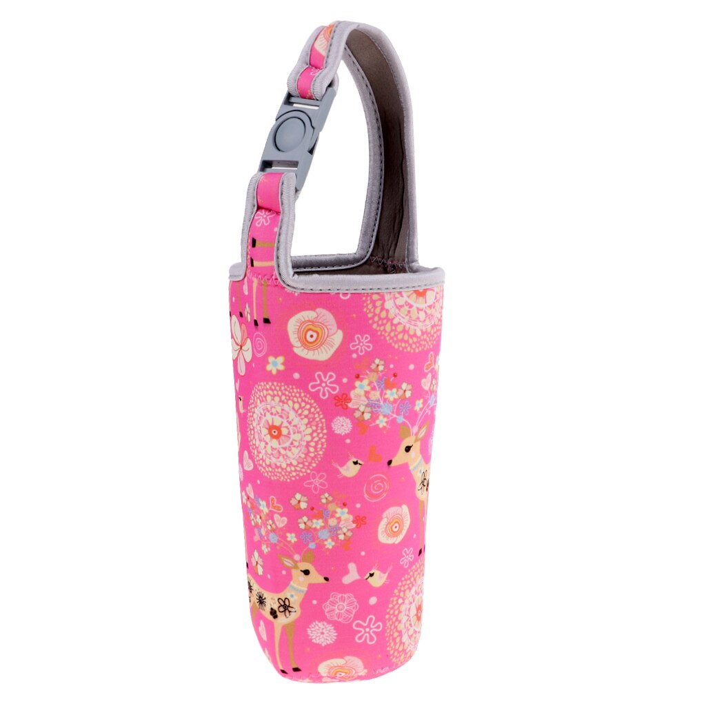 Tumbler Carrier Houder Bag Voor 30 Oz Roestvrijstalen Vacuüm Reizen Geïsoleerde Koffie Mok: Pink Deer