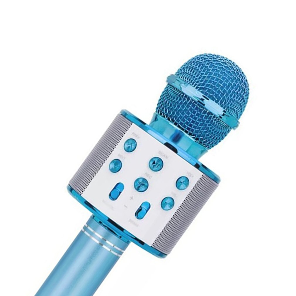 ！Bluetooth Karaoke Microphone Wireless Microphone Professiona Speaker Handheld Microfone Player Singing Recorder Mic
