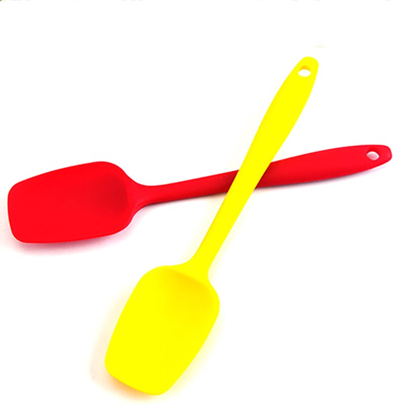 Cooking Silicone Spatula Set Cookie Pastry Scraper Cake Baking Spatula Spoon Scraper For Home Kitchen Tool Utensil Convenience